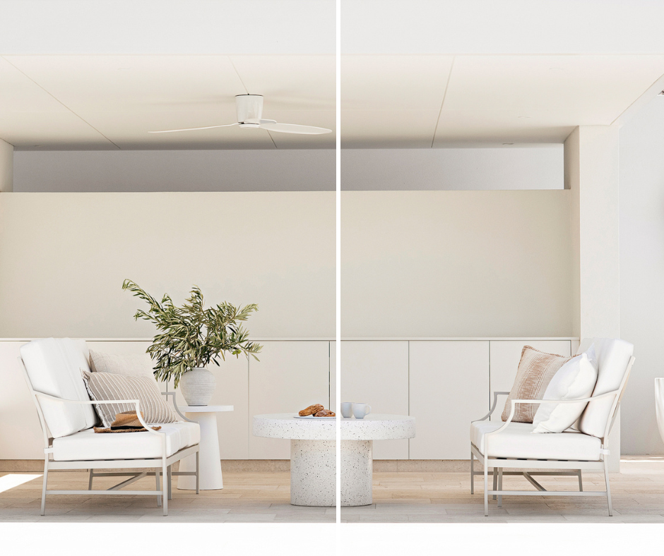 Perfectly Paired: Set of 2 Portofino Outdoor Sofa's in Alabaster