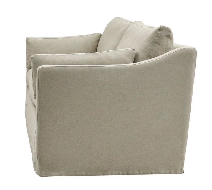 Addison 3 Seater Sofa in Flax