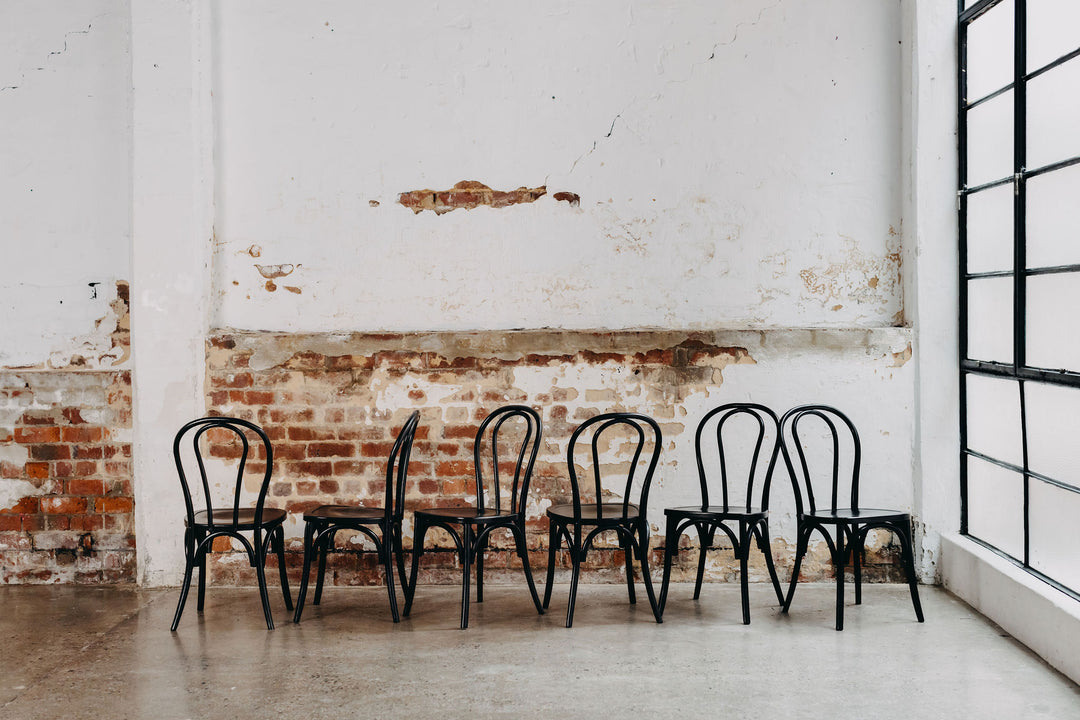 Replica Bentwood Dining Chair - Black