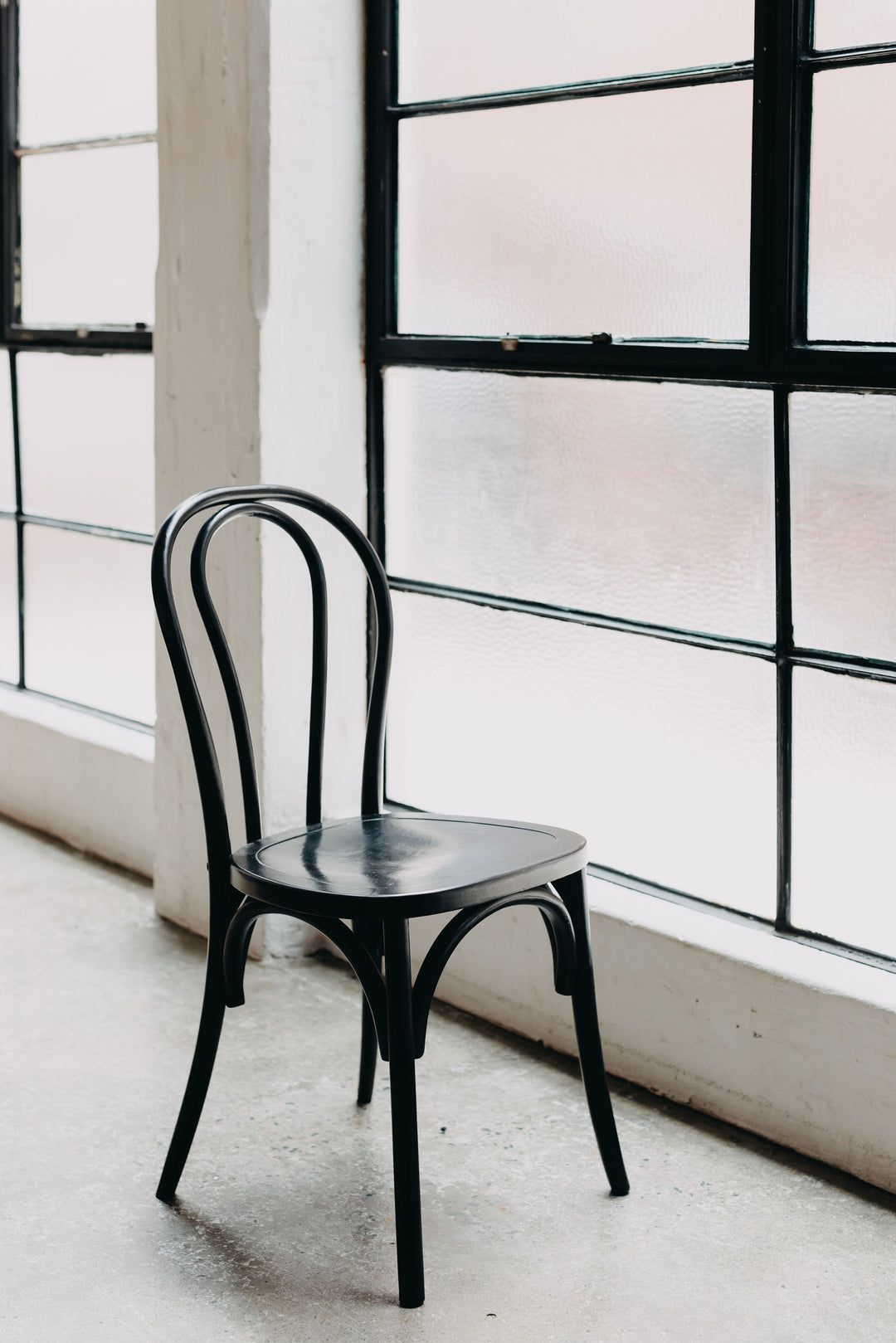 Replica Bentwood Dining Chair - Black