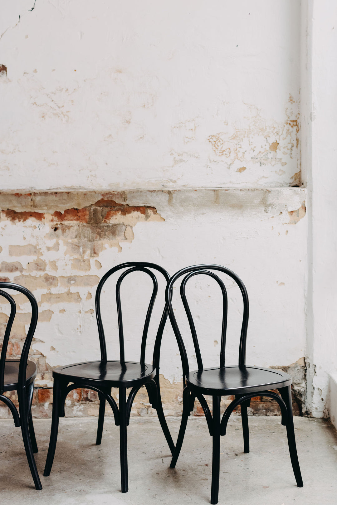 Replica Bentwood Dining Chair - Black