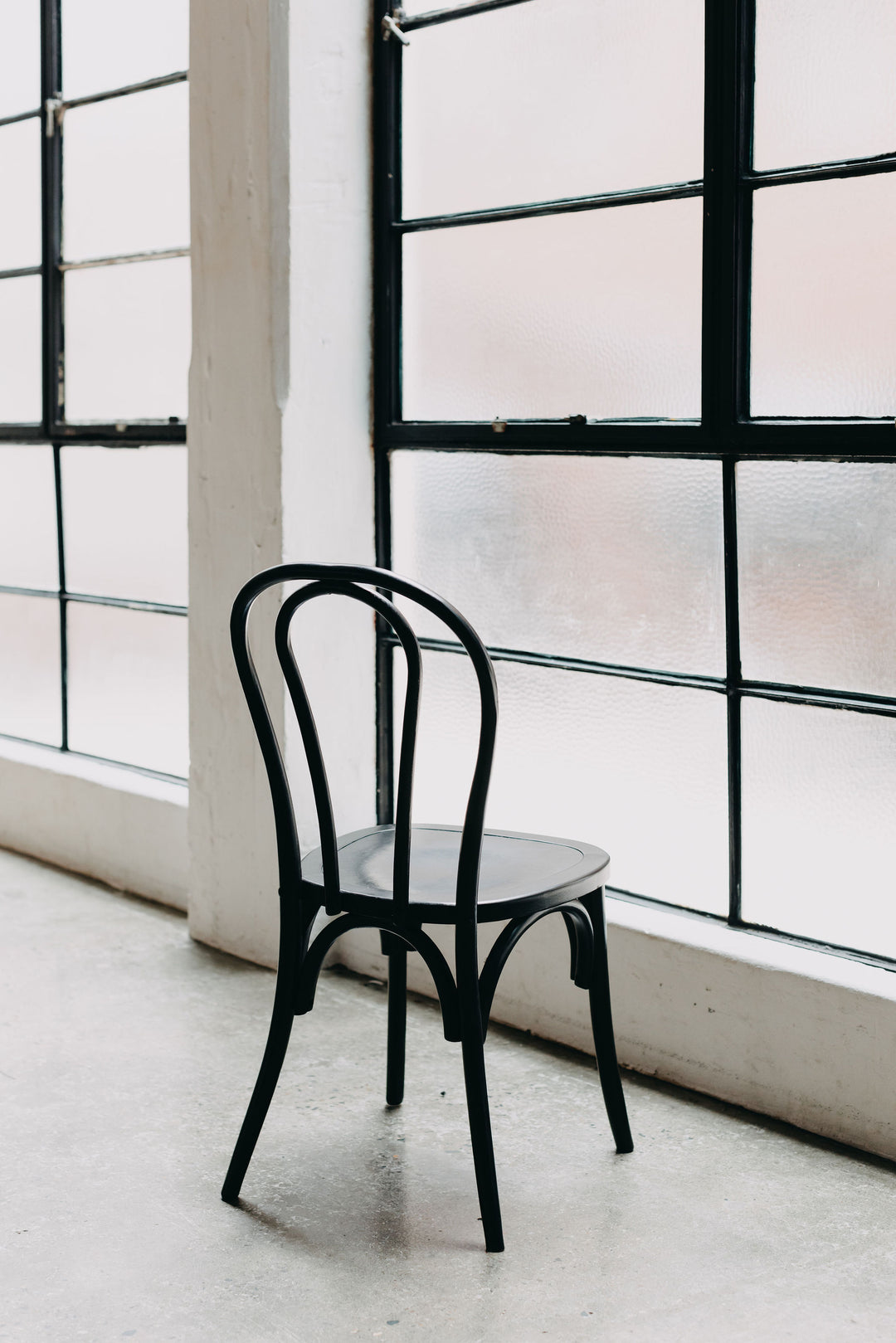 Replica Bentwood Dining Chair - Black
