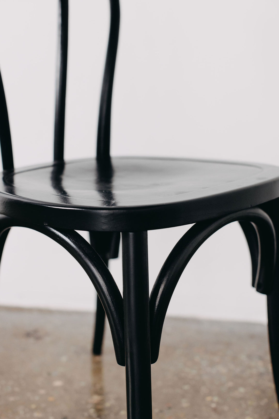 Replica Bentwood Dining Chair - Black