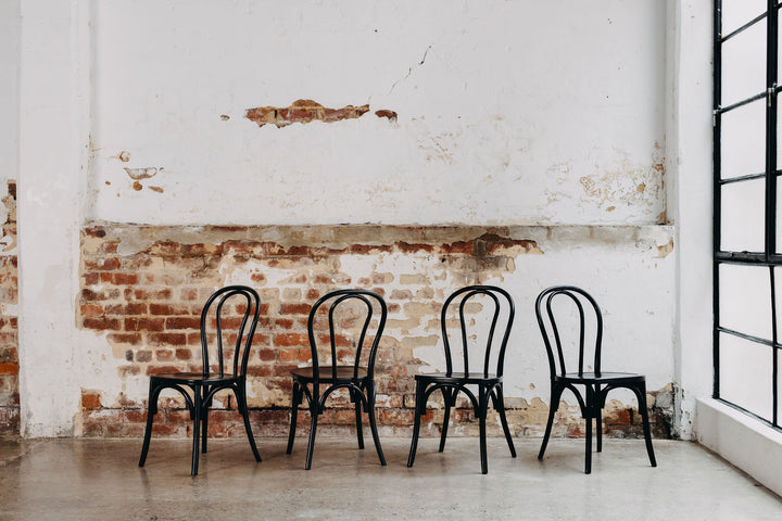 Replica Bentwood Dining Chair - Black