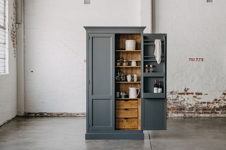 Gainsborough Larder Press - Navy & Natural