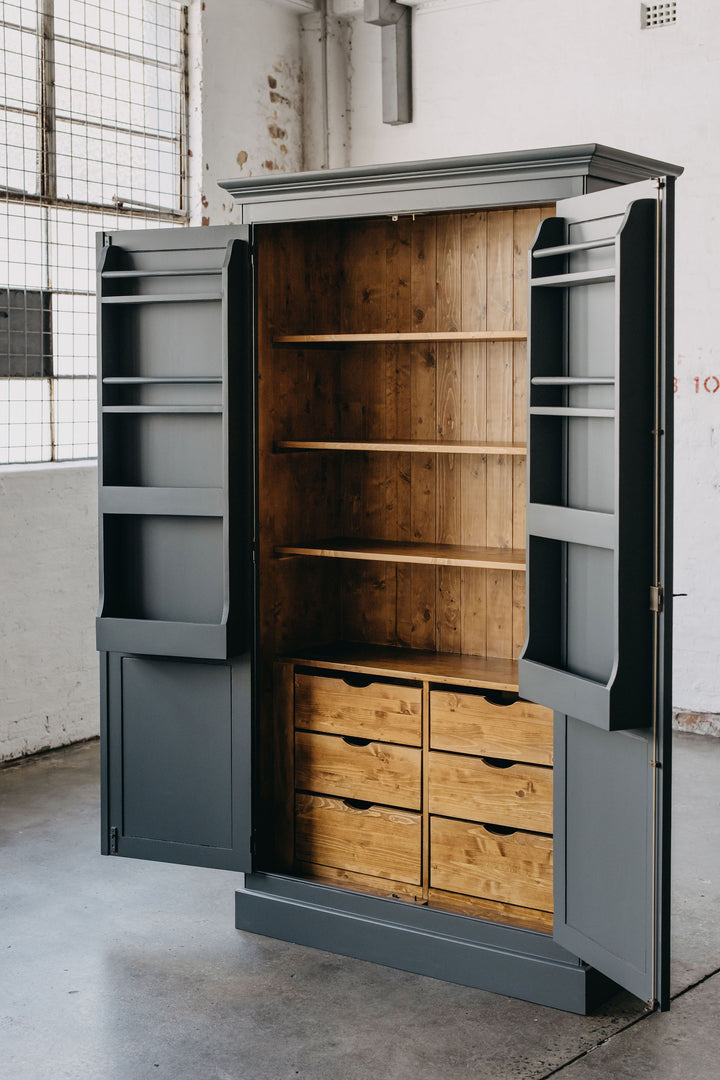 Gainsborough Larder Press - Navy & Natural