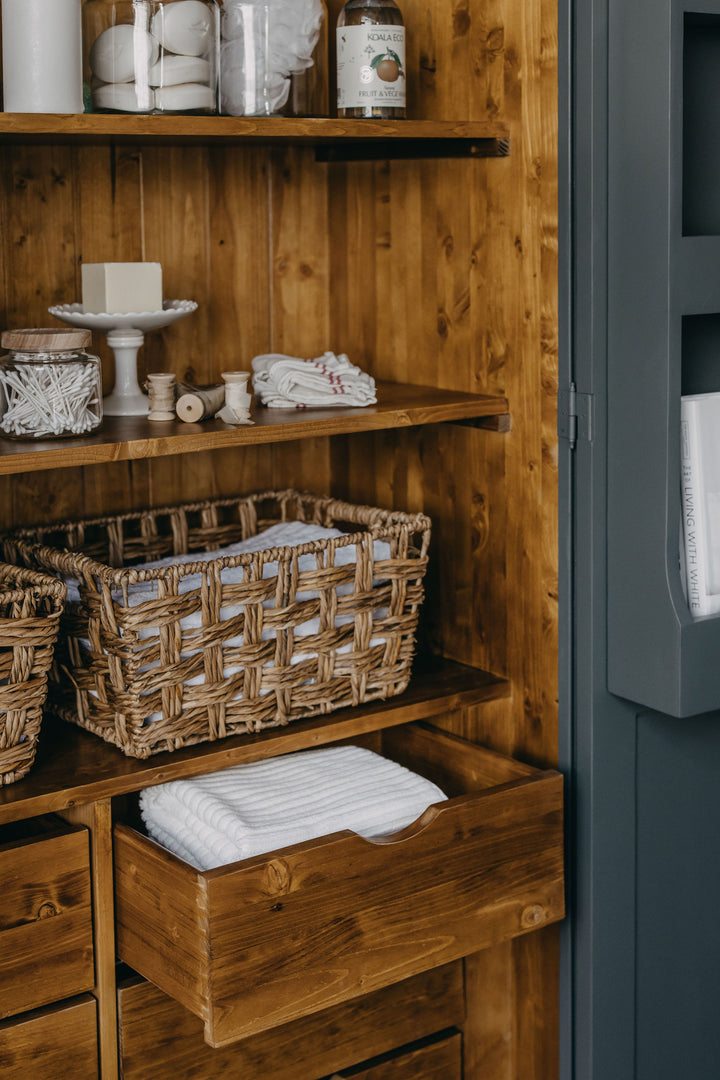 Gainsborough Larder Press - Navy & Natural