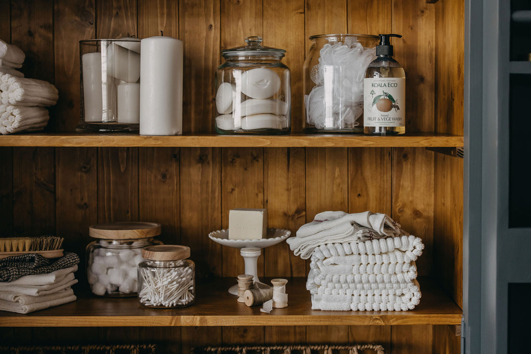 Gainsborough Larder Press - Navy & Natural
