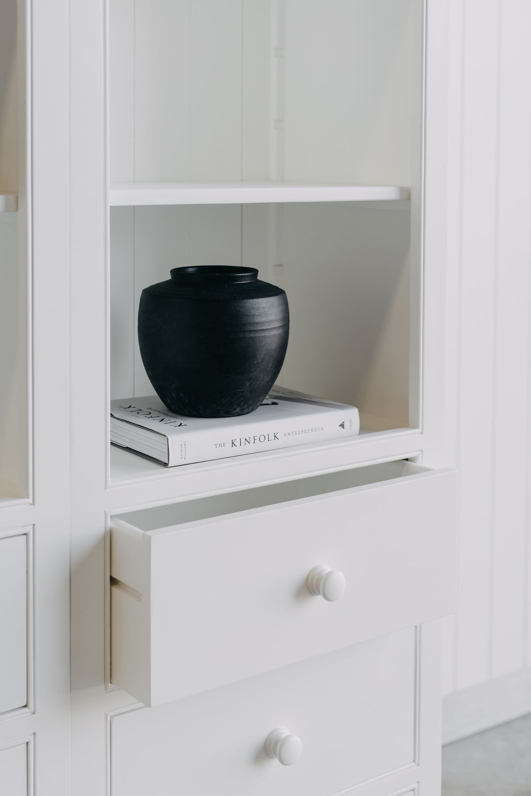 Claremont Bookcase - Polar White