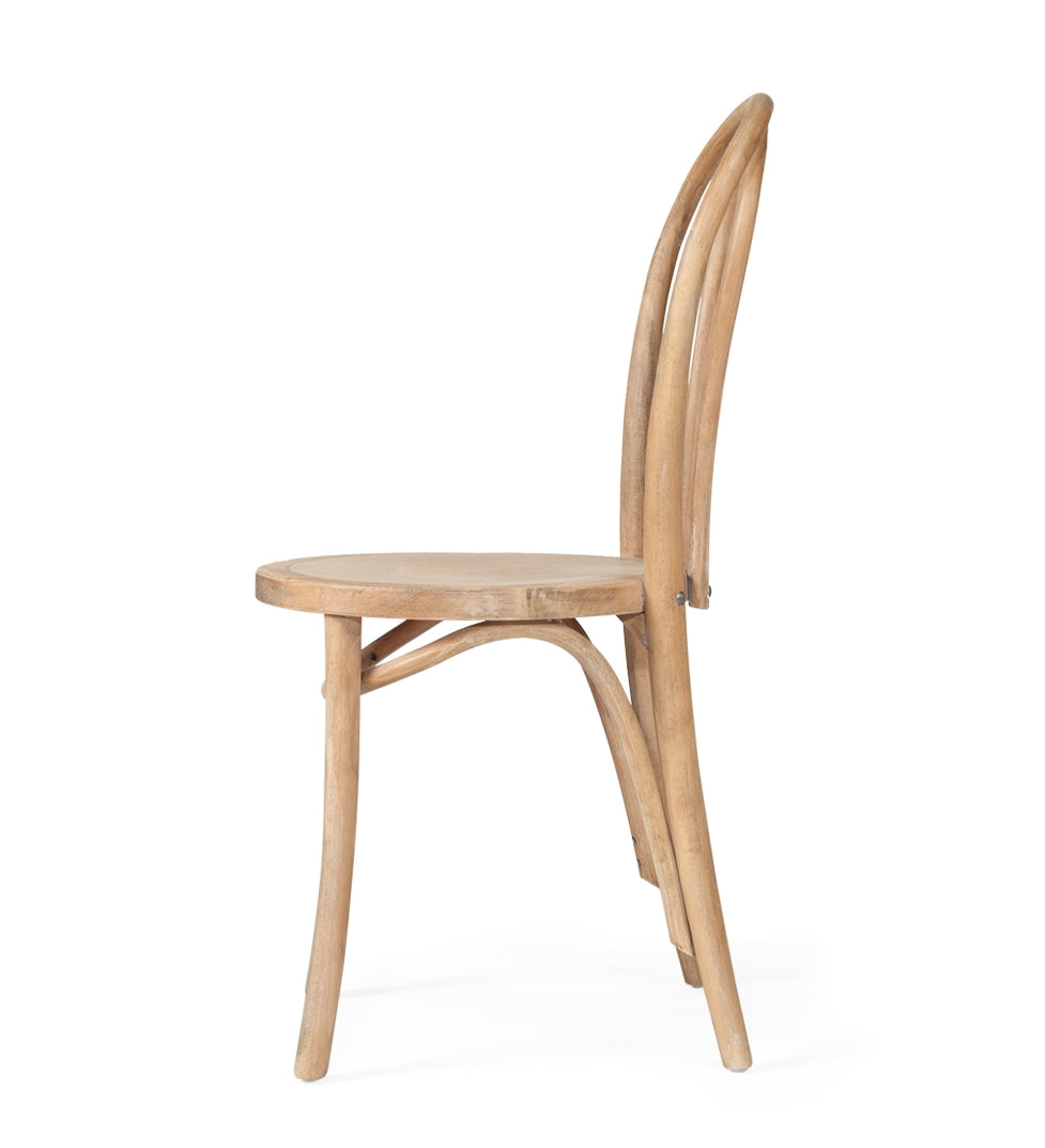 Replica Bentwood Dining Chair - Weathered Oak