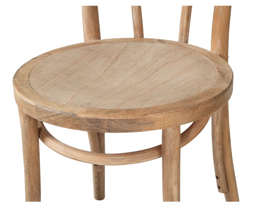 Replica Bentwood Dining Chair - Weathered Oak