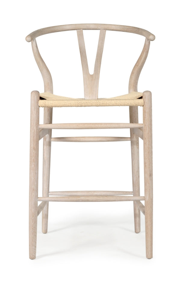 Wishbone in White Oak
