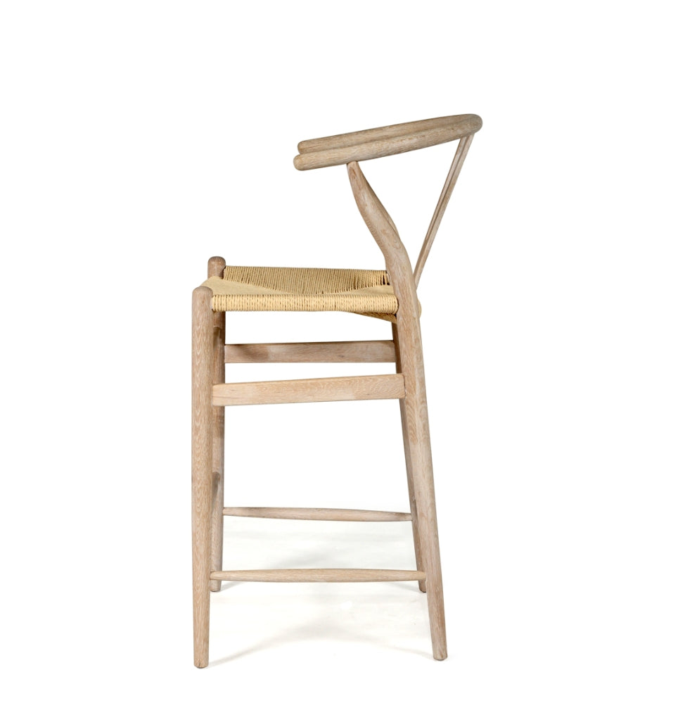 Wishbone in White Oak