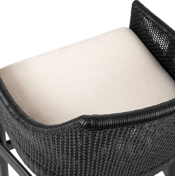 Keely Stool in Black