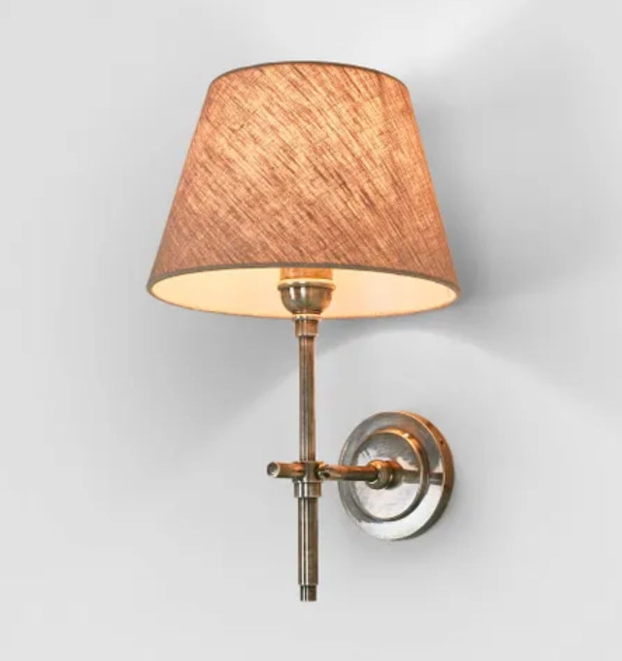 Laurie Sconce in Antique Silver