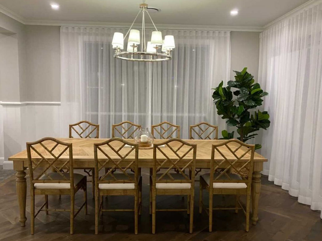 English Farmhouse Dining Table - 2.4
