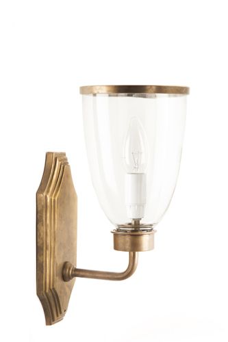 Banks Sconce in Antique Brass