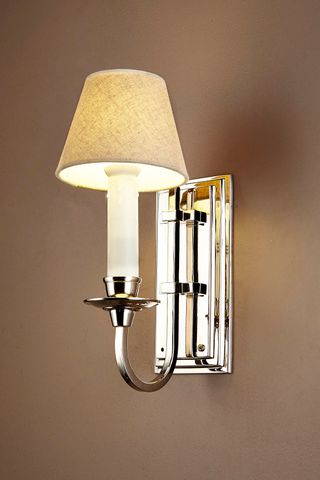 Charleston Sconce in Nickel