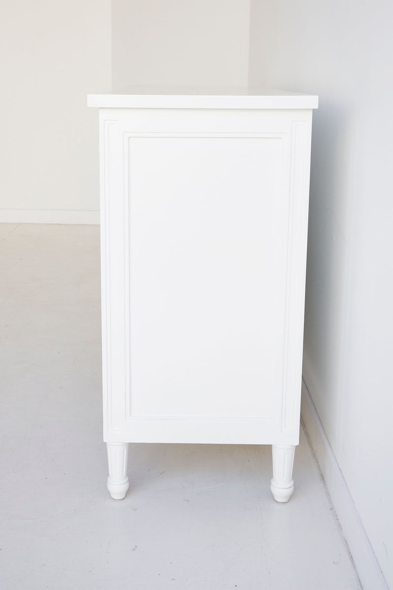 Coralie Chest of Drawers in White