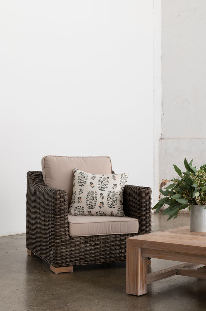 Provence Outdoor Armchair - Espresso