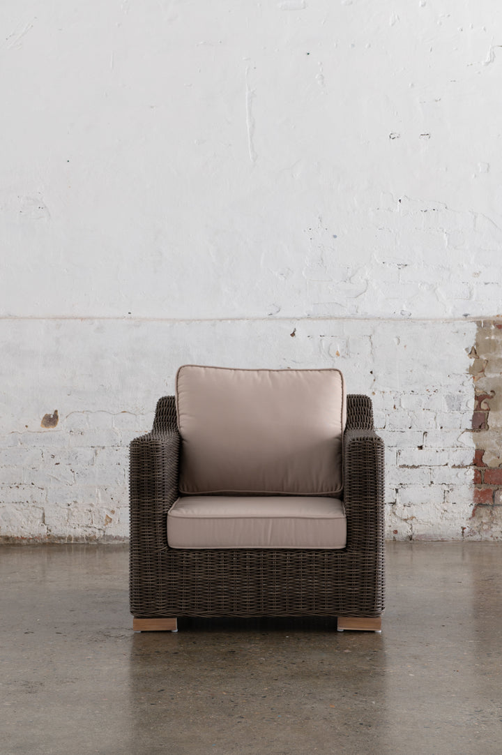 Provence Outdoor Armchair - Espresso