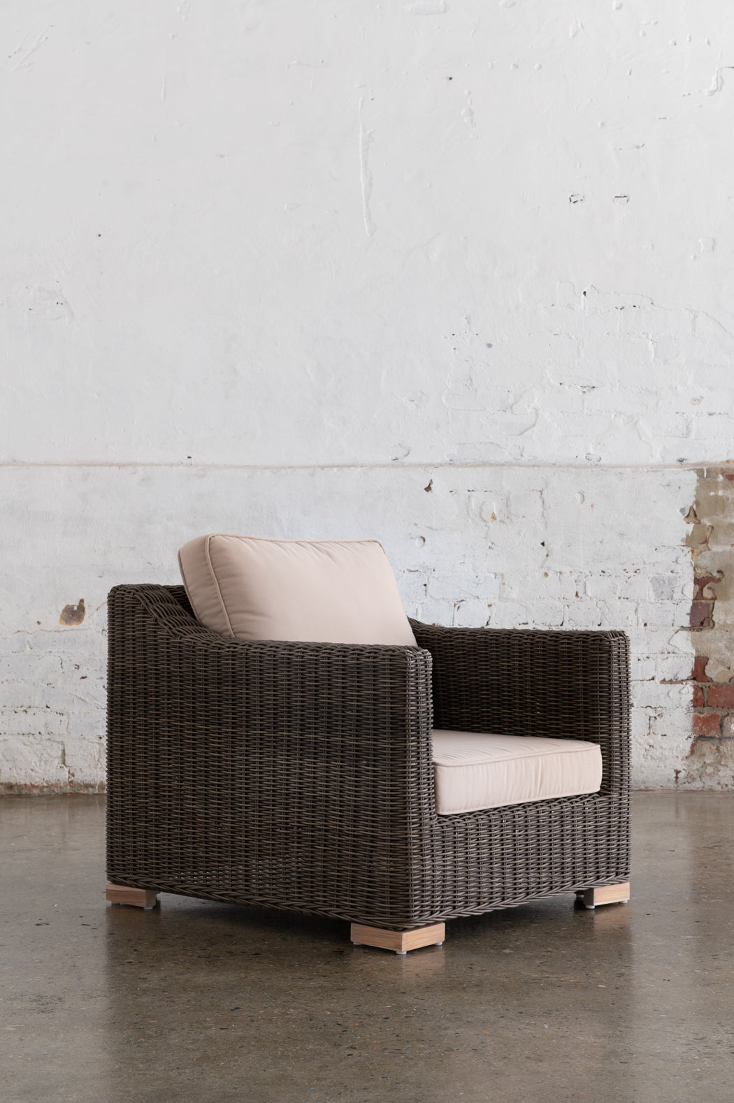 Provence Outdoor Armchair - Espresso