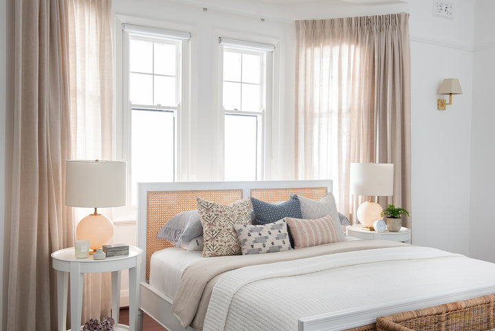 Coralie Bed in White - Queen