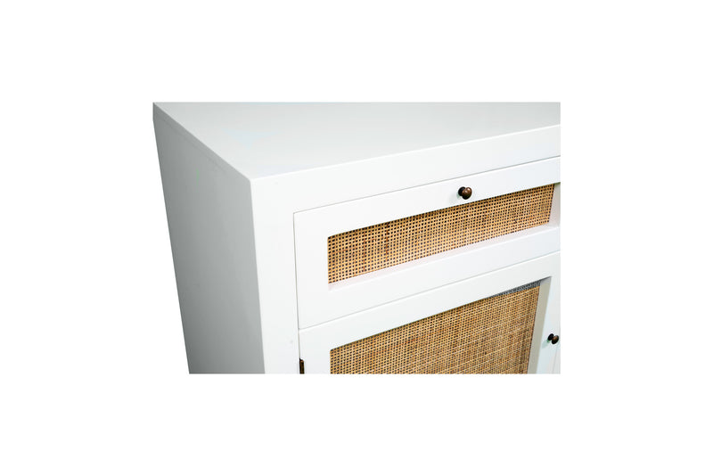 Paxton Bedside Table - White