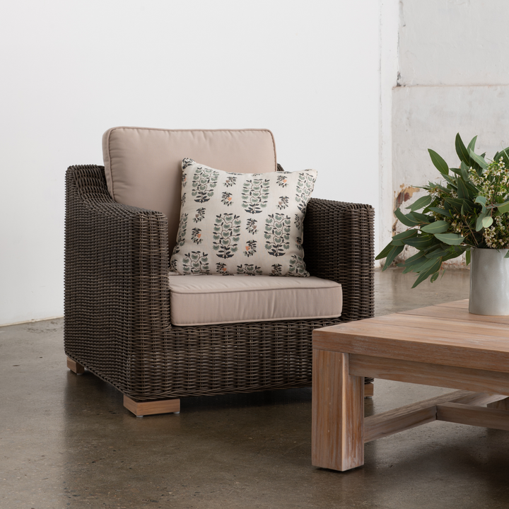 Provence Outdoor Armchair - Espresso