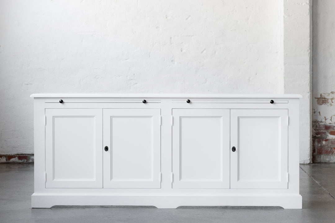 Newport Library Bookcase - Polar White