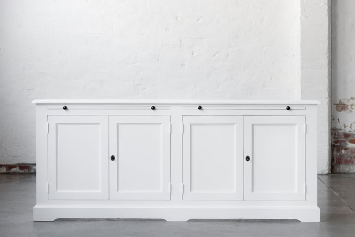 Newport Library Bookcase - Polar White