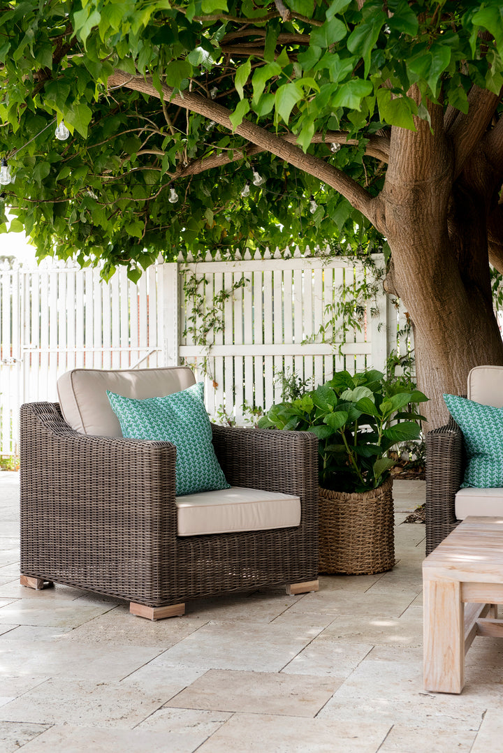 Provence Outdoor Armchair - Espresso