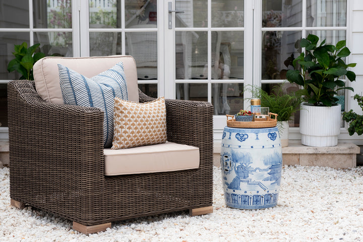 Provence Outdoor Armchair - Espresso