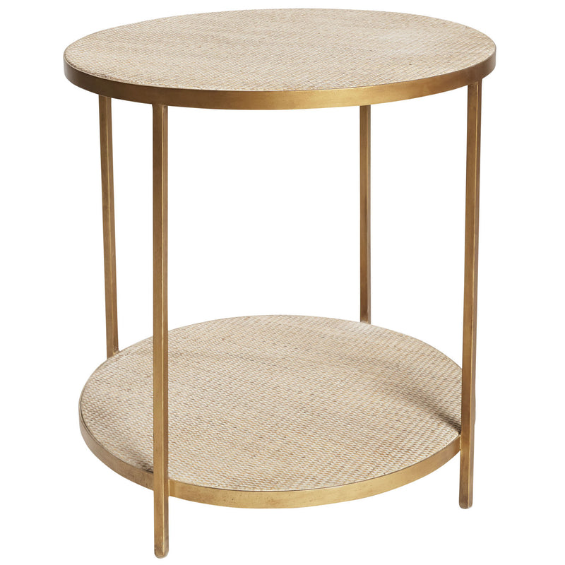 Zola Side Table in Gold