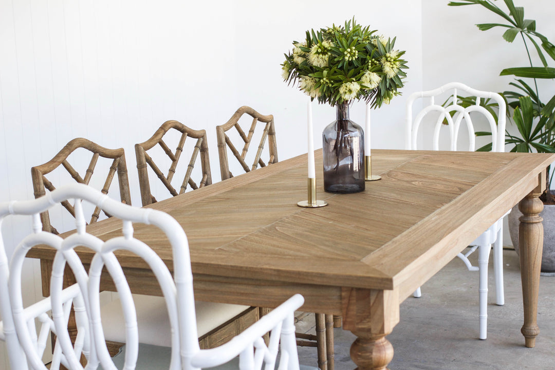 English Farmhouse Dining Table - 2.4
