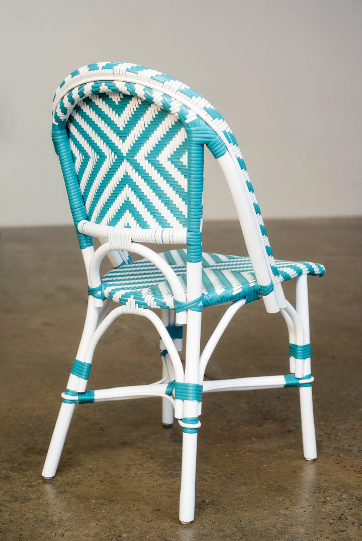 French Bistro Chair in Turquoise