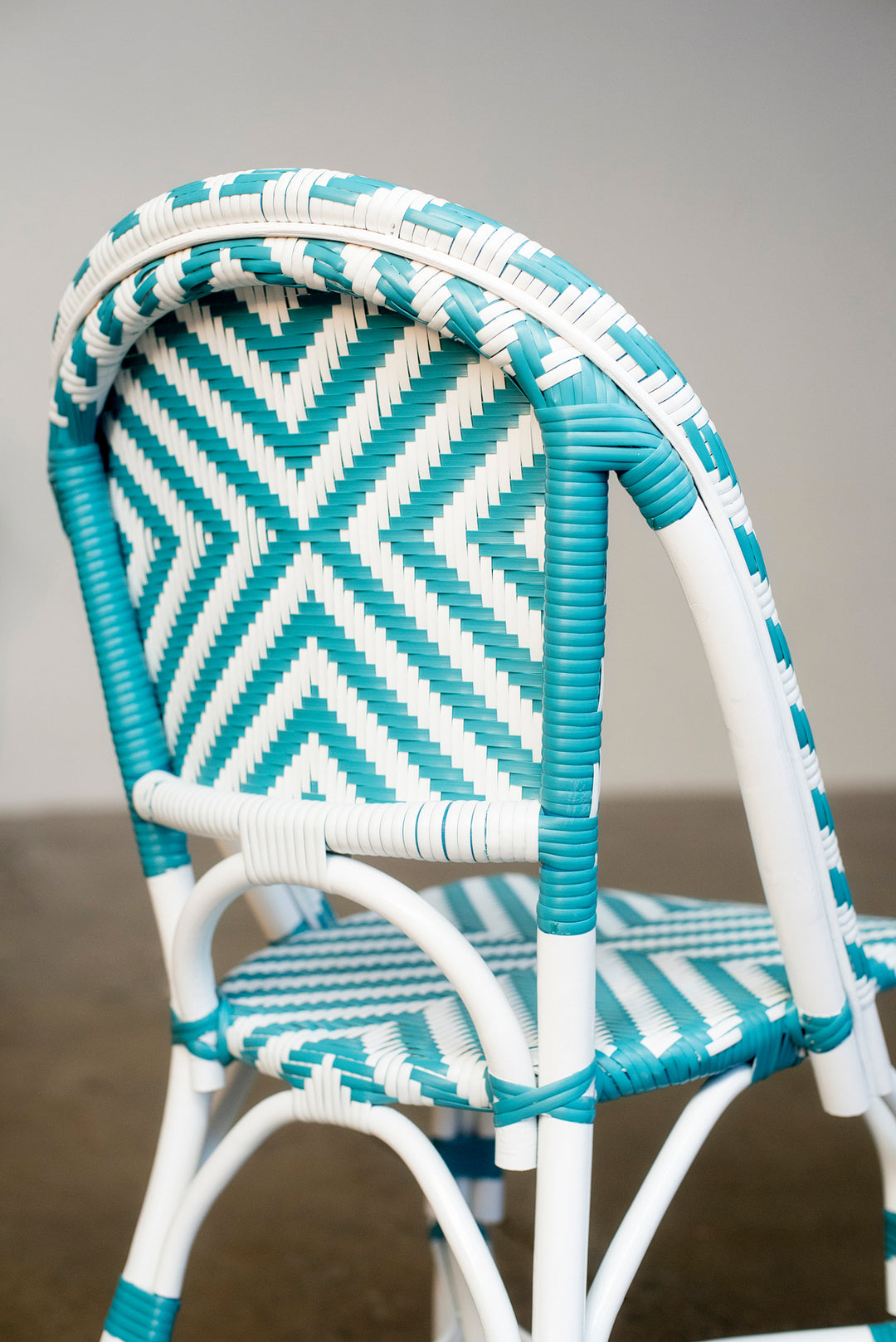 French Bistro Chair in Turquoise