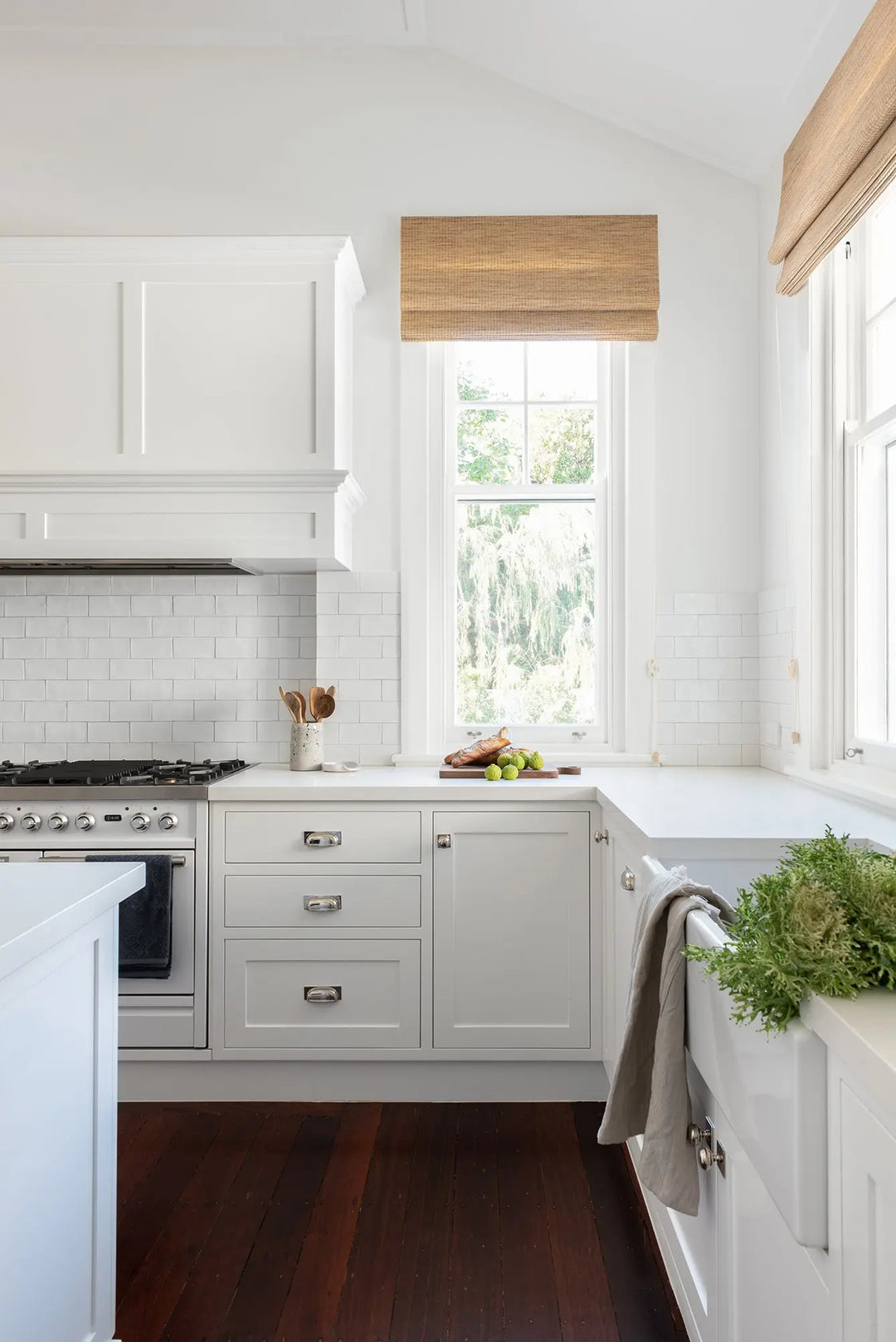 Warm up an All-White Kitchen Rustic Charm Interiors