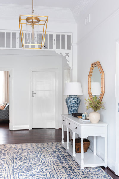 How to Create a Luxe Hamptons Entryway