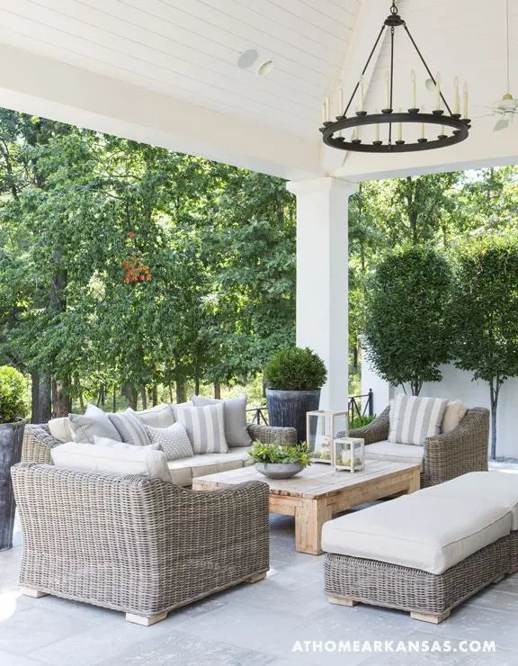 Design your outdoor space in 3 easy steps! Rustic Charm Interiors