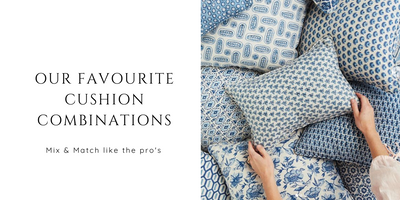 How to mix & match cushions like a Pro! + Our Favourite Cushion Combinations