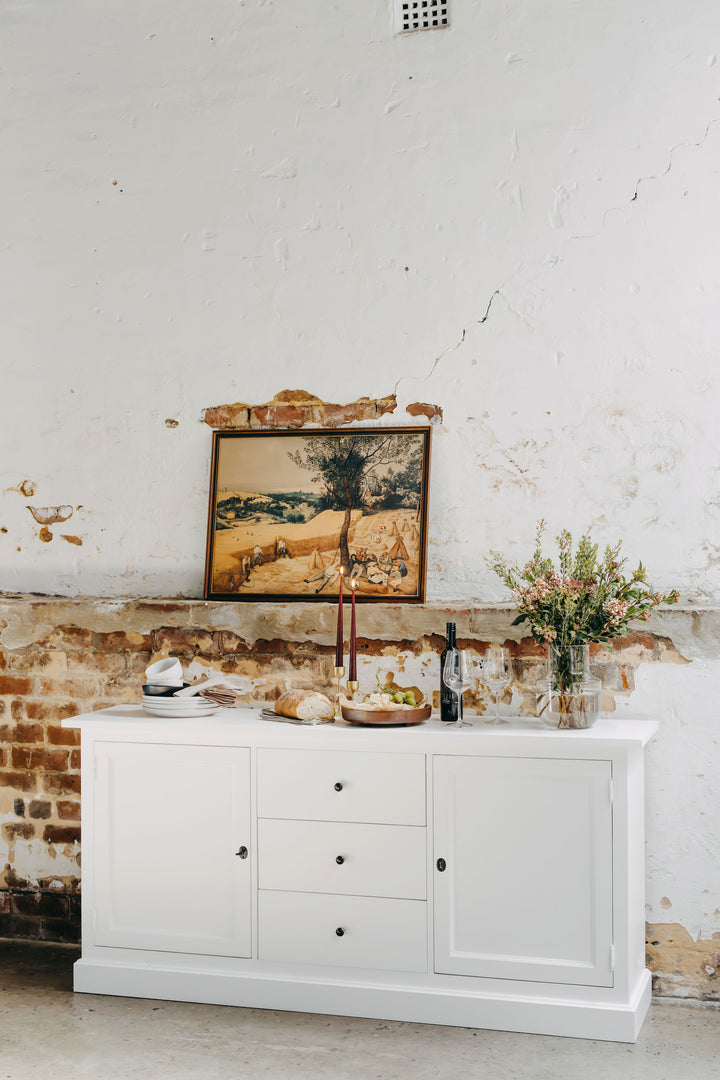 New England Buffet - Polar White