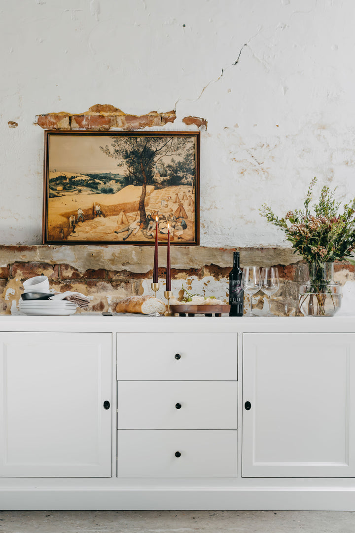 New England Buffet - Polar White