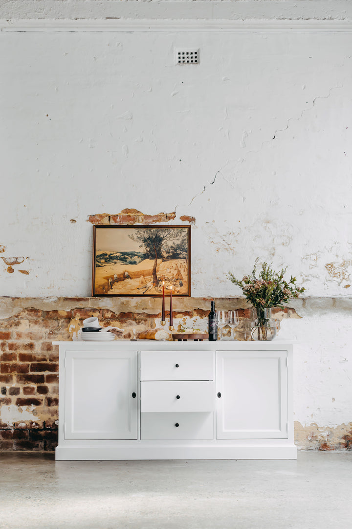 New England Buffet - Polar White