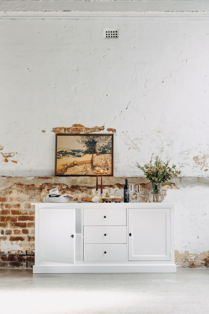 New England Buffet - Polar White