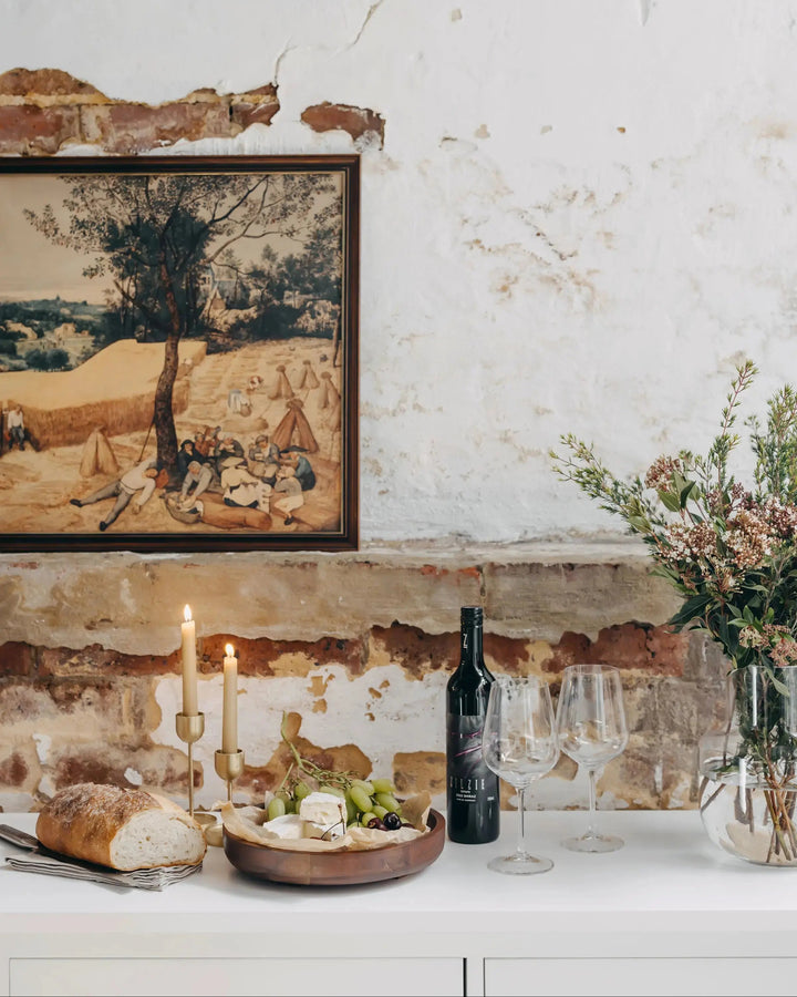 New England Buffet - Polar White | Rustic Charm Interiors