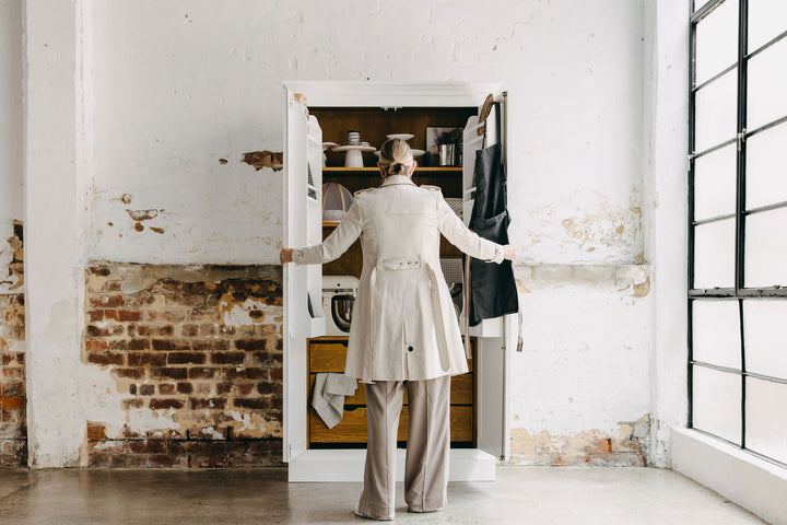 Gainsborough Larder Press - White & Natural