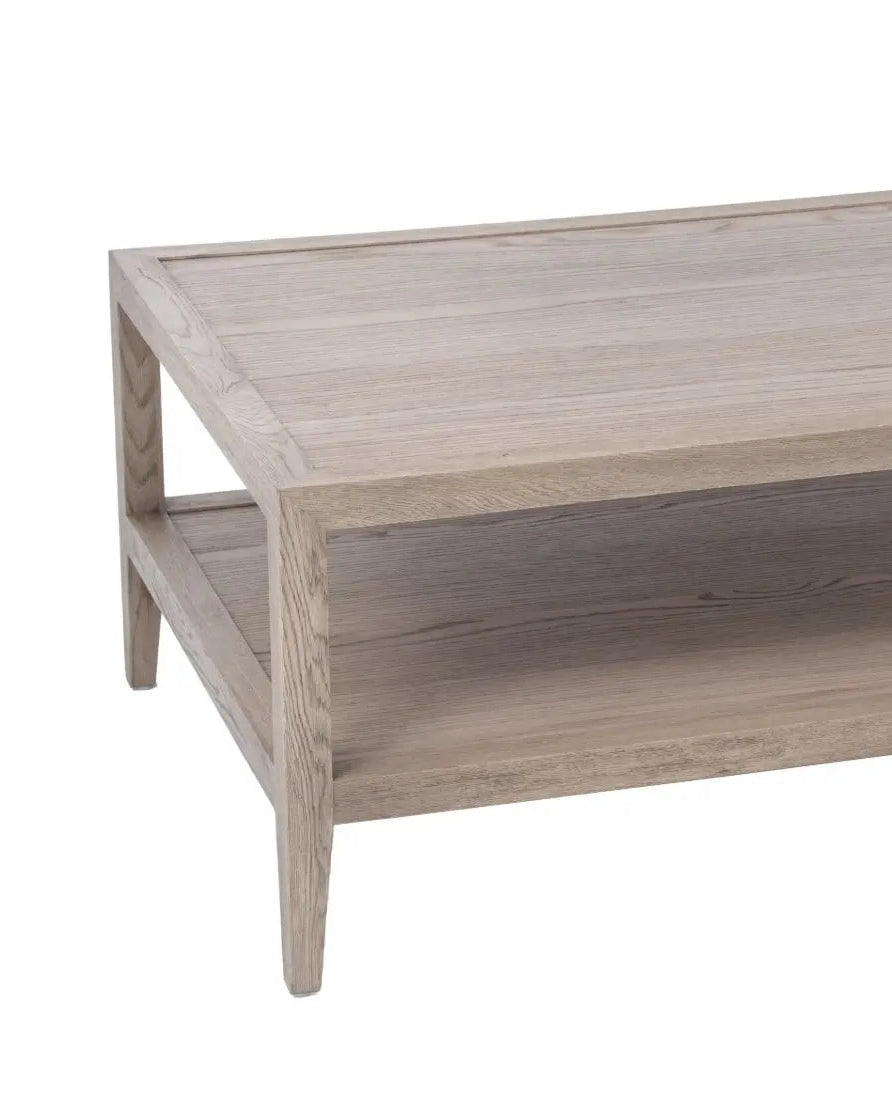 Anderson timber rectangle Coffee Table Side profile