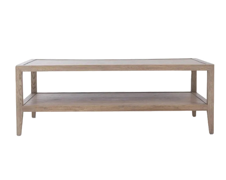 Anderson Wooden Coffee Table White background
