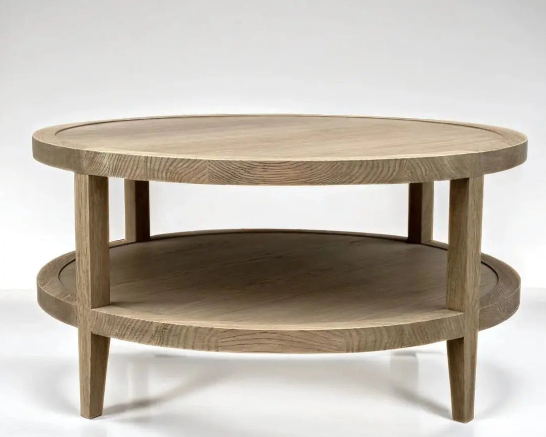 Audrey wooden round Coffee Table